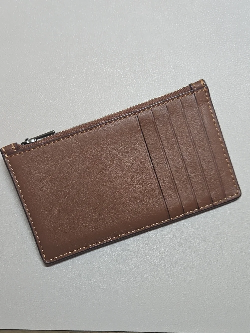 Coach Slim Zip Card Holder